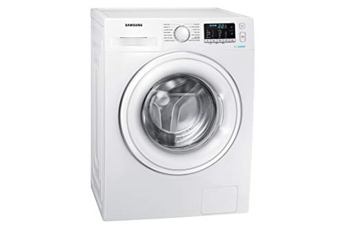 Samsung - Lavadora WW90J5355DW Serie 5 9kg, A+++, Carga Frontal, Tecnología EcoBubble™, Prelavado de Burbujas con 4 ciclos, Cubeta StayClean, Tambor Diamante y Velocidad de Centrifugado 1200rpm