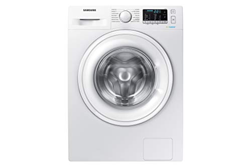 Samsung - Lavadora WW90J5355DW Serie 5 9kg, A+++, Carga Frontal, Tecnología EcoBubble™, Prelavado de Burbujas con 4 ciclos, Cubeta StayClean, Tambor Diamante y Velocidad de Centrifugado 1200rpm