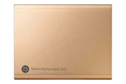 Samsung MU-PA500G 500 GB Oro - Unidades externas de Estado sólido (500 GB, USB Tipo C, 3.1 (3.1 Gen 2), 540 MB/s, Protección Mediante contraseña, Oro)