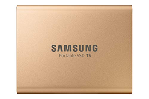 Samsung MU-PA500G 500 GB Oro - Unidades externas de Estado sólido (500 GB, USB Tipo C, 3.1 (3.1 Gen 2), 540 MB/s, Protección Mediante contraseña, Oro)