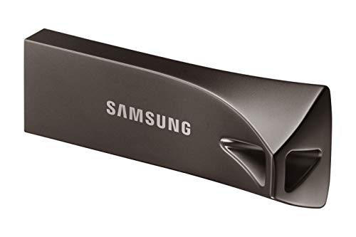 Samsung MUF-128BE4/EU 128GB 3.0 (3.1 Gen 1) Conector USB Tipo A Gris, Titanio Unidad Flash USB - Memoria USB (128 GB, 3.0 (3.1 Gen 1), Conector USB Tipo A, 300 MB/s, Sin Tapa, Gris, Titanio)