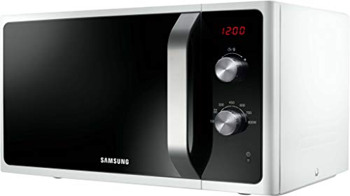 Samsung MWF300G MS2AF300EEW/EG - Microondas (800 W, 23 L, 48,9 de ancho, 6 niveles de potencia, descongelación automática), color blanco