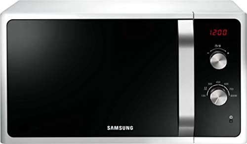 Samsung MWF300G MS2AF300EEW/EG - Microondas (800 W, 23 L, 48,9 de ancho, 6 niveles de potencia, descongelación automática), color blanco