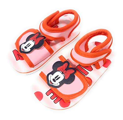 Sandalias Minnie Mouse para Playa o Piscina - Sandalias Minnie Mouse para niñas (Numeric_28)