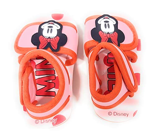 Sandalias Minnie Mouse para Playa o Piscina - Sandalias Minnie Mouse para niñas (Numeric_28)