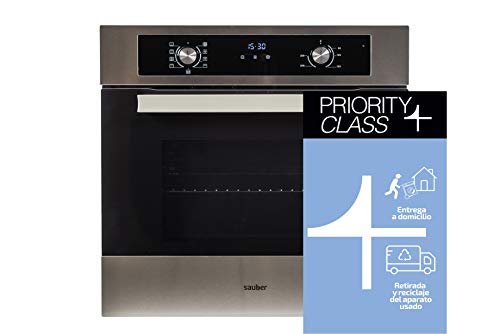 Sauber - Horno multifunción SHM03I - Eficiencia Energética: A - Acero inoxidable