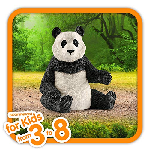 Schleich - Figura Oso Panda Gigante Macho, 5,3 cm.