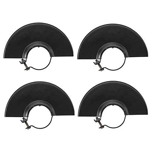 Schneespitze 4Pcs Negro Guardia De Rueda De Metal De Base De Maquina De Cortar Cubierta Protectora De Seguridad Para Amoladora Angular 125 Accesorios Para Herramientas Eléctricas Nuevo