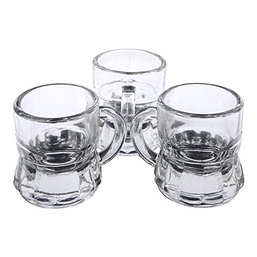 Schramm® 24 vasos de chupito 3cl Stamper Schnaps Vasos de chupito de vidrio Vaso de chupito de barra