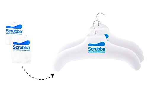 Scrubba Bolsa de Lavado Portátil Kit 2.0 – Sistema de Colada para Hoteles y Viajes – Set de Limpieza de Ropa para Acampada; Pequeño y Ecológico