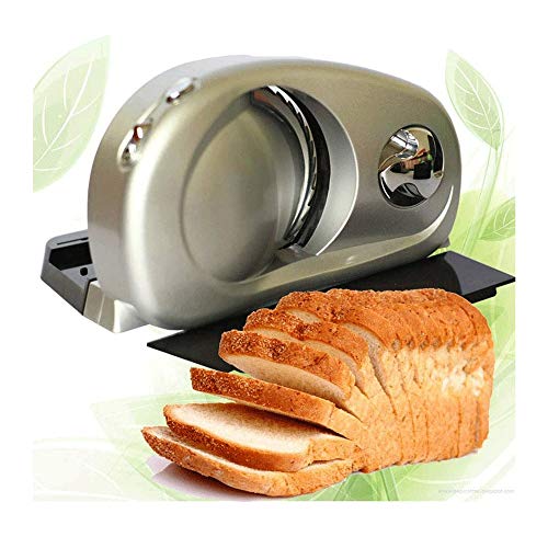 Sdesign Carnes frías Queso Food Slicer Profesional de Acero Inoxidable eléctrica de la Cuchilla de Servicio Pesado Engranaje impulsado 220 100 vatios