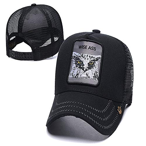 sdssup Gorra de Malla Bordada Visera Serie Animal 4 Ajustable