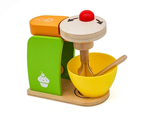 Seafar Madera Juegos, My de rol Play Pastel licuadora Juguete Robot de Cocina. Juguete cocinitas de Madera Set de pequeños electrodomésticos de Juguete educativos simulación para niños