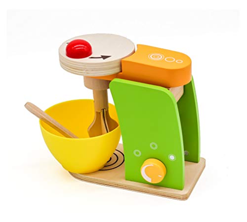 Seafar Madera Juegos, My de rol Play Pastel licuadora Juguete Robot de Cocina. Juguete cocinitas de Madera Set de pequeños electrodomésticos de Juguete educativos simulación para niños