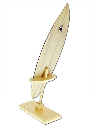 Seestern Sportswear FBA_1851 - Tabla de surf (madera, 30 cm de longitud), diseño de surf