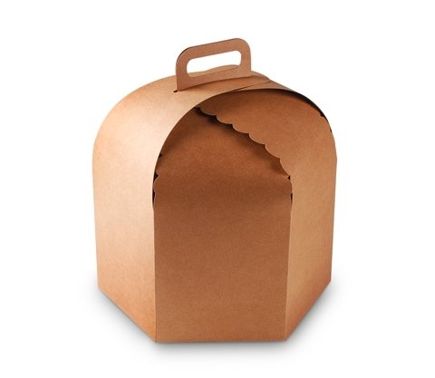 Selfpackaging Caja para Tartas y panettones. Pack de 25 Unidades - L