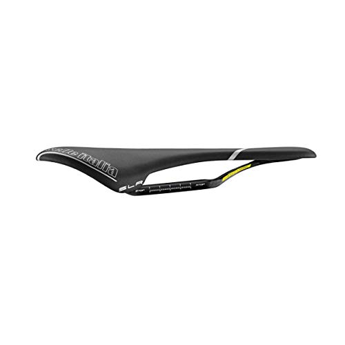 Selle Italia - Sillìn Bicicleta de Carretera SLR Kit Carbonio, Rail Carbon/Keramic Ø7x9, Sillìn Road Perfomance Fibra-tek Ligero, Comfort