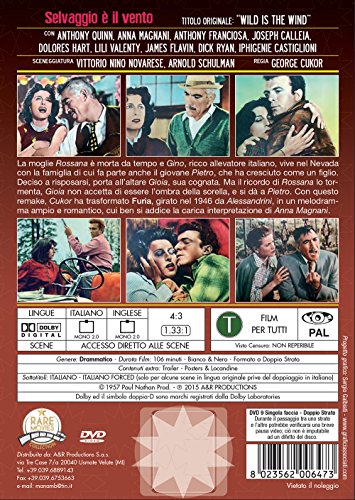 selvaggio è il vento (rare movies collection)
regia di  george cukor
genere: drammatico
anno di produzione: 1957 [Italia] [DVD]