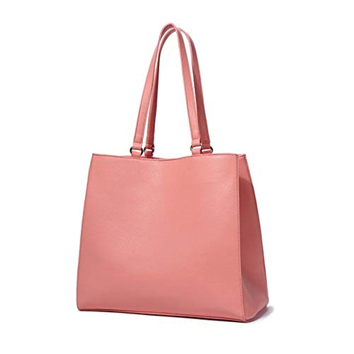 Señoras de la Manera Multiusos Bolso de Mano en el Bolso Rosado - Ampliación de Capacidad Una Bolsa de Hombro, Resistentes al Desgaste de poliéster Confitería Bolsa, (30.5cm * 26.5cm * 12cm) Bolsa de