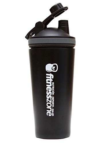 Shaker Acero Inoxidable 750 Ml libre de BPA. Coctelera para batidos. Botella deportiva portátil. Mezclador.