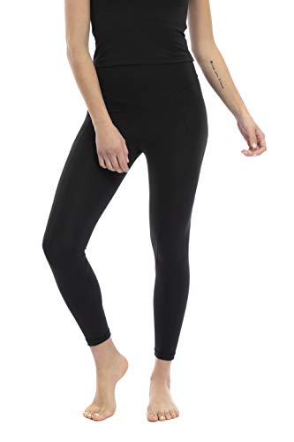 Shambhala Barcelona Osi Legging/Malla Deportiva De Poliéster De Plástico Reciclado, Mujer, Negro, Small