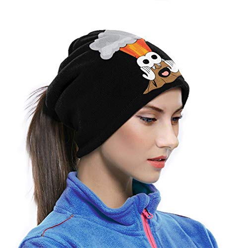 shenguang Scared Volcano Cartoon Men Women Cold Weather Polaina del Cuello Tube Mascarilla