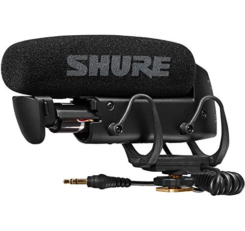 Shure VP83 - Micrófono de cañón de condensador, para uso con cámaras DSLR y grabadores de audio portátil y para captar audio detallado y de alta definición