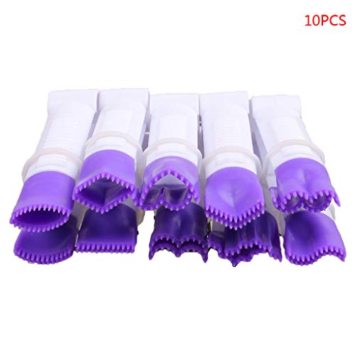 Sichuan Cake Lace Flower Edge Clip Curva Crimper Clip Biscuit Cutter Cake Herramientas de Peinado