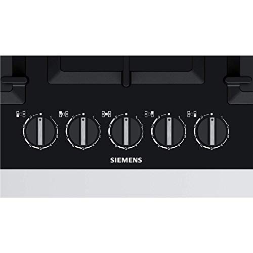 Siemens EP7A6QB90 Placa (integrado, encimera de gas, hierro fundido, negro, 1000 W, rectangular)