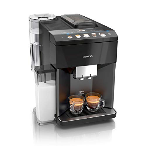 Siemens EQ.500 integral Cafetera automática, 1500 W, 1.7 litros, plástico, Negro