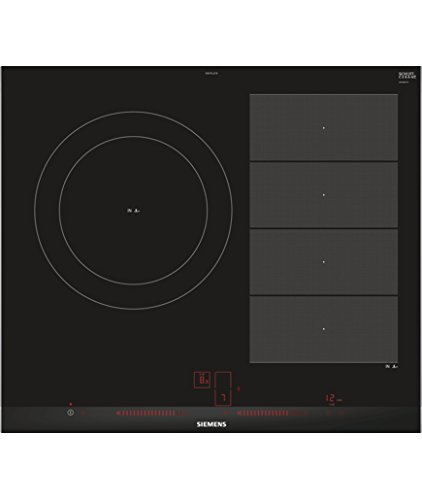 Siemens EX675LJC1E hobs Negro Integrado Con - Placa (Negro, Integrado, Con placa de inducción, 19 cm, 2,2 W, 21 cm)