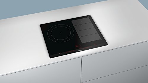 Siemens EX675LJC1E hobs Negro Integrado Con - Placa (Negro, Integrado, Con placa de inducción, 19 cm, 2,2 W, 21 cm)