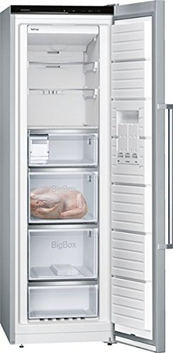 Siemens iQ500 GS36NAI3P - Congelador (Vertical, 242 L, 20 kg/24h, SN-T, Sistema de descongelado, A++)