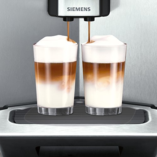 Siemens TI917531DE - Cafetera (Independiente, 2,3 L, Granos de café, De café molido, Molinillo integrado, 1500 W, Acero inoxidable)