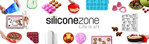 Siliconezone - Protector para tartas (1 EA), color rojo