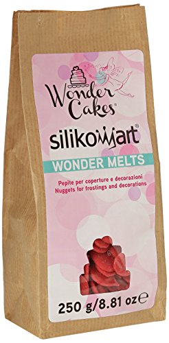 silikomart Candy Melts, Rojo, 80 x 50 x 180