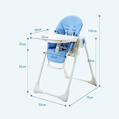 Silla Alta de Bebé Silla De Comedor Para Niños, Mesa Doble Ajustable, Desmontable, Multifuncional, Cómodo, Mesa De Comedor, Sillas Altas, Asiento, para El Hogar, para Niños De 0 A 3 Años Casa Comercia