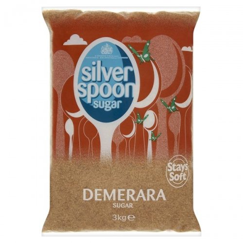 Silver Spoon azúcar Demerara azúcar - 1 x 3kg