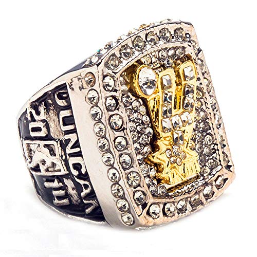 Simplicidad con Estilo 2014 Anillos de Campeón de Acero de Titanio para Hombre Vs. Anillos de Campeonato, Talla r, LQS, Z + 1