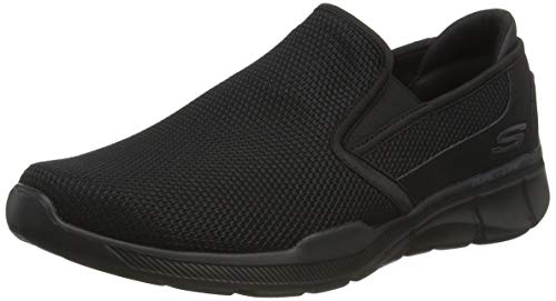 Skechers Equalizer 3.0-Sumnin 52937, Zapatillas Slip On para Hombre, Negro (Black BBK), 39 EU