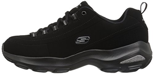 Skechers Women D'lite Ultra - Reverie Trainers, Black (Black), 5 UK (38 EU)