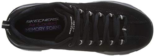 Skechers Women D'lite Ultra - Reverie Trainers, Black (Black), 5 UK (38 EU)