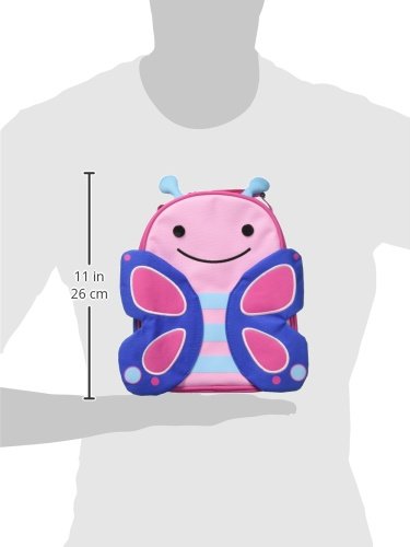 Skip Hop Zoo Lunchies - Bolsa térmica, diseño butterfly, color rosa