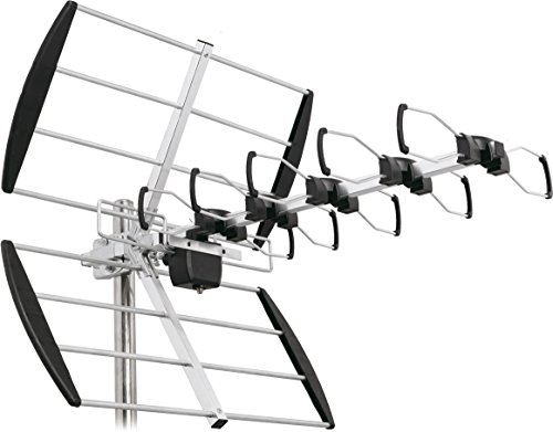 SKT SL24-01 Antena Exterior UHF 24 Elementos tipo de X para TDT DVB-T2 HD