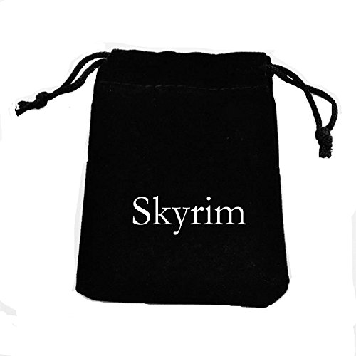 Skyrim I Love Pelo Tijeras Colgante Metal Pulsera de Cadena para los Hombres y Las Mujeres