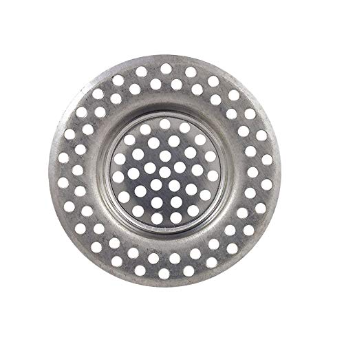 S&M 323218 Rejilla Acero Inoxidable para Desagüe de Fregadero de Cocina Y/O Baño, Cromado