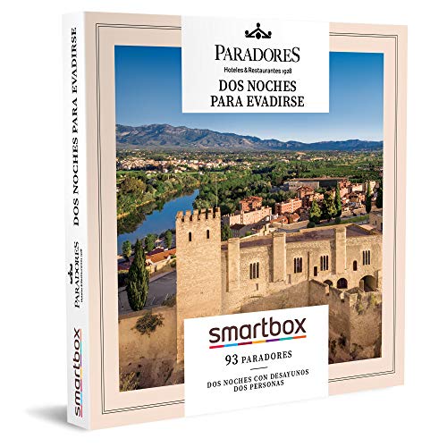 SMARTBOX - Caja Regalo - Paradores: Dos Noches para evadirse - Idea de Regalo - 2 Noches y 2 desayunos para 2 Personas