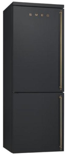 Smeg FA8003AOS Independiente 346L A+ Antracita nevera y congelador - Frigorífico (356 L, SN-T, 18 kg/24h, A+, Compartimiento de zona fresca, Antracita)