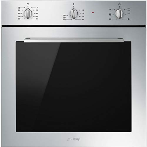 Smeg SF64M3VX - Horno (Medio, Horno eléctrico, 68 L, 63 L, 50-250 °C, Acero inoxidable)