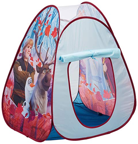 Smoby-75144 Tienda Pop up Tela Frozen, 44.5 x 22.1 x 19.8 (75144)